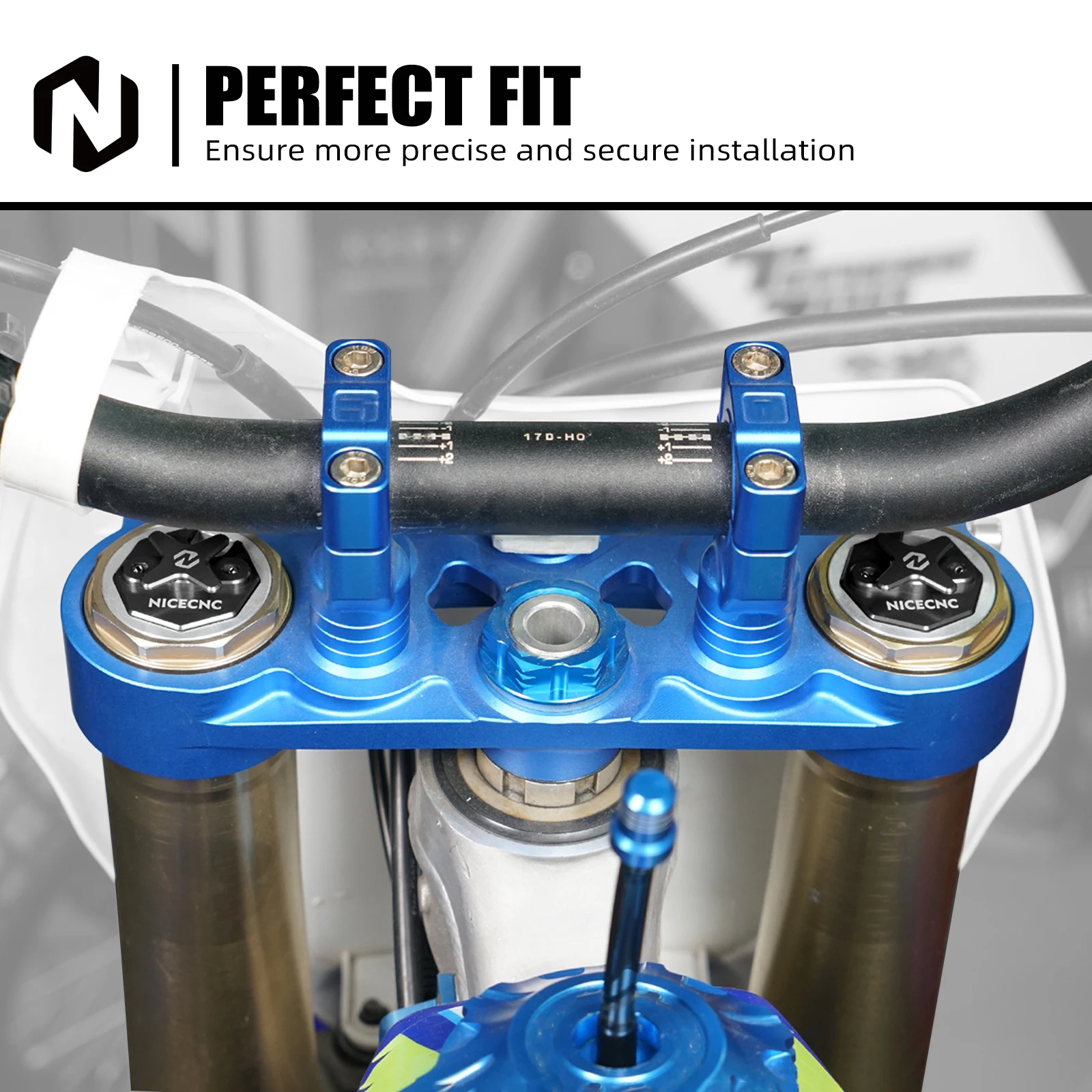 NICECNC Für Stark Varg EX Für Stark Varg MX 2024-2025 Motorrad Paar Vordergabeln Einstellung Knopf Aluminium elektrische Dirt Bike – Detail 6