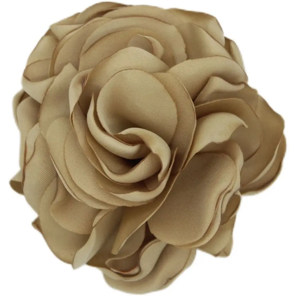 Cloth Rose Flower Brooch Fashion Jewelry for Women