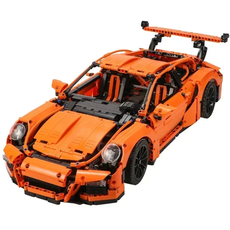 Кубики MOC GT3 RS, технический автомобиль, совместимый с 42056 игрушками для мальчиков, подарки для детей, строительные модели, наборы для взрослых