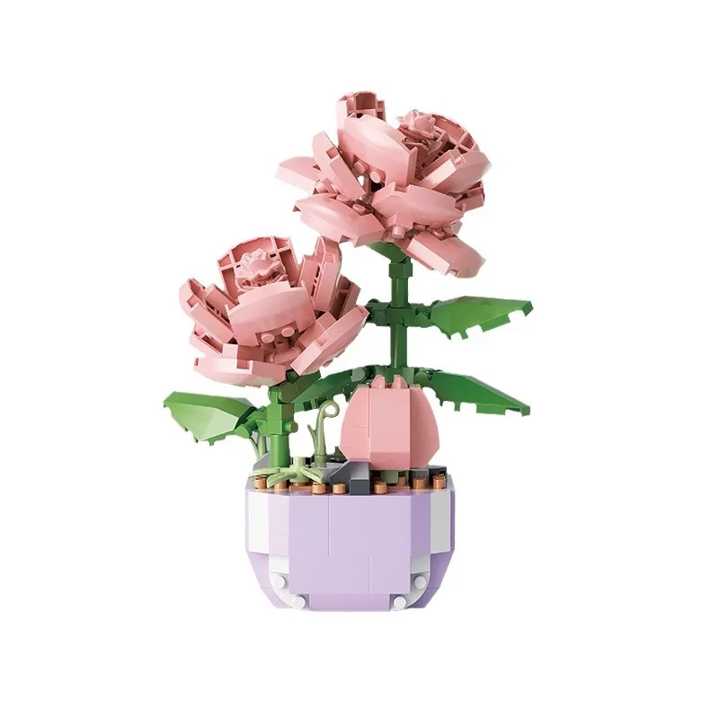 어린이용 꽃 빌딩 블록, 5 7 세 브릭, 교육용 장난감, 여아 미니 빌딩 장난감, 6 세 어린이 게임