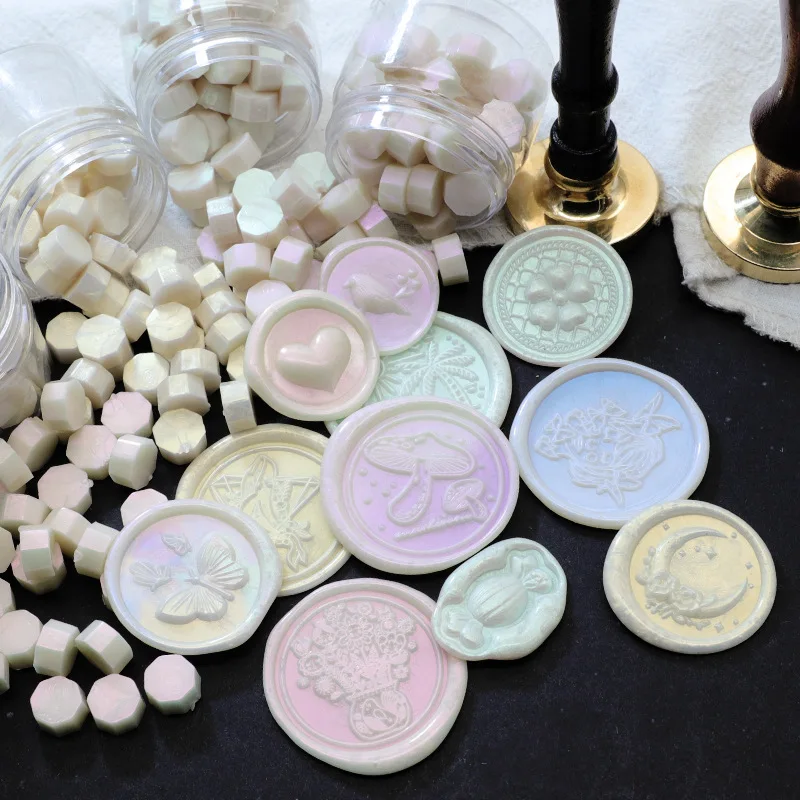 Metallic Wax Particles for Wedding Invitation Sealing