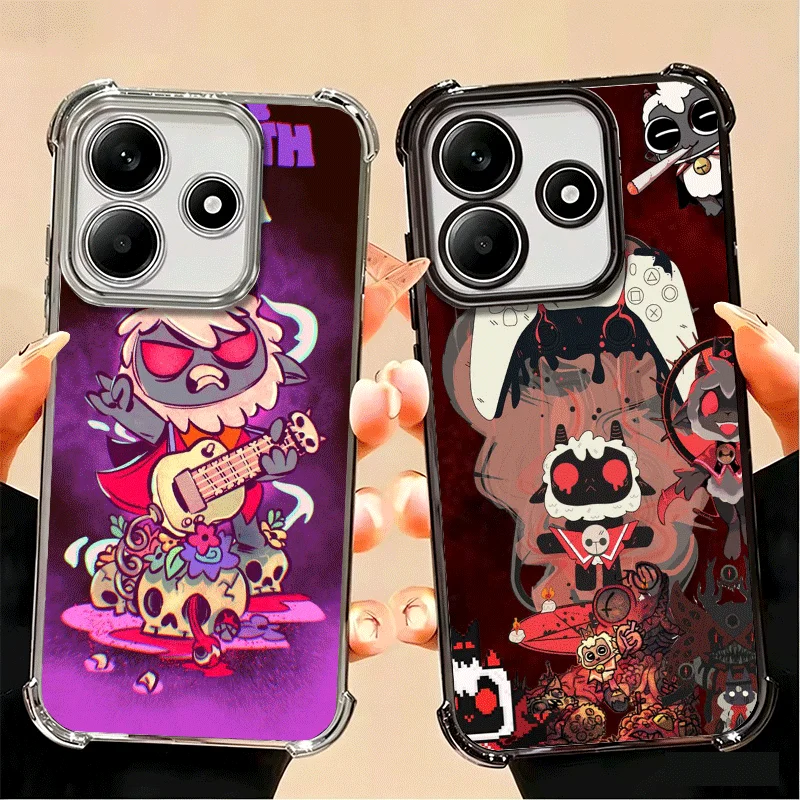 Cult Of The Lambs Themed Soft Phone Case