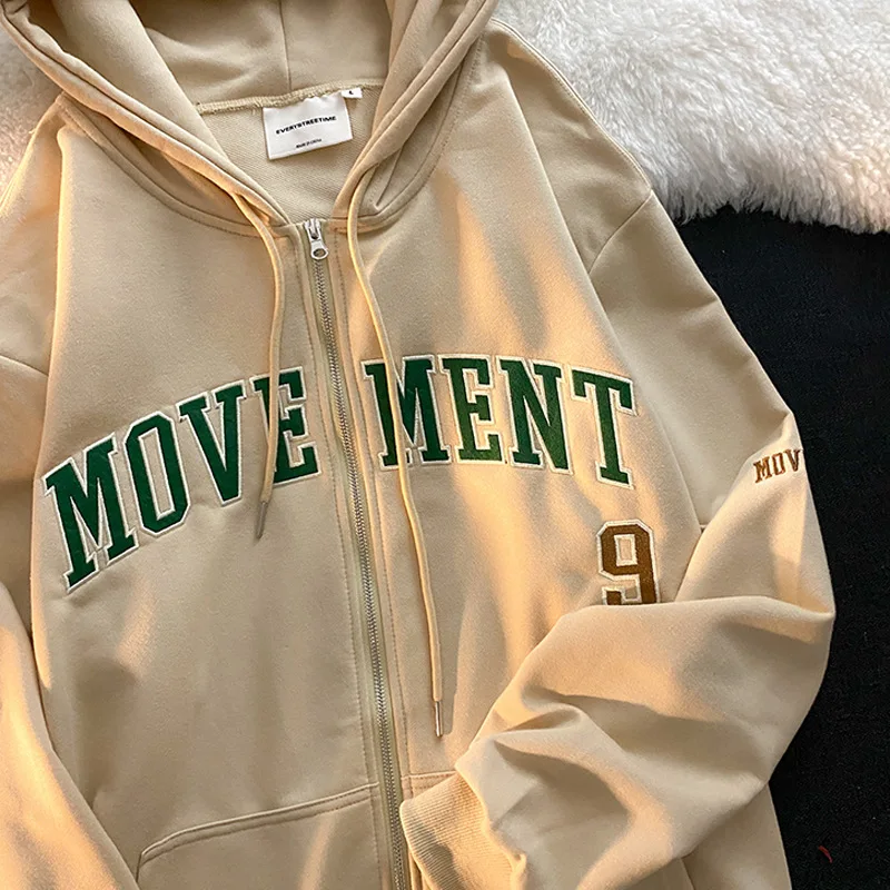 Y2k Vintage Letter Print Hoodies Women Autumn Harajuku Hooded