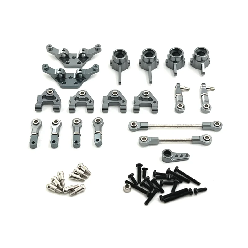 Suitable For WLtoys 1/28 284161 284010 284131 K989 RC Car Metal Upgrade Kit 4