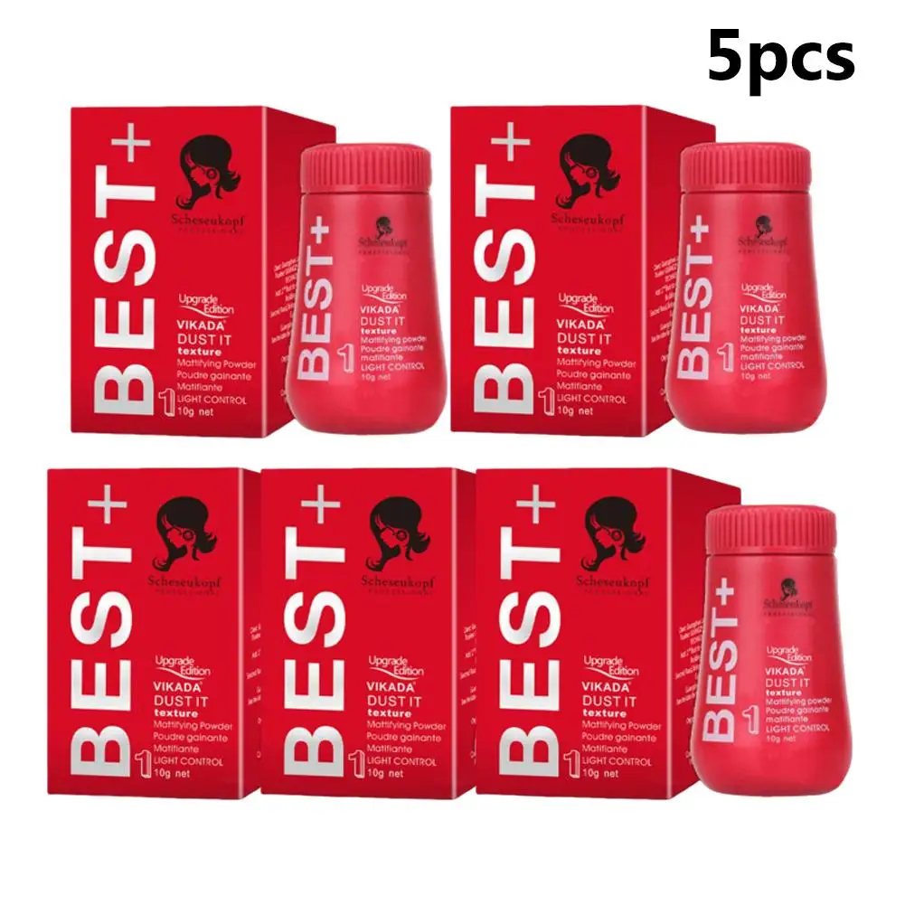5 Pezzi Wash Free Styling Fluffy Powder Polvere Opacizzante Aumenta Il Volume Dei Capelli Uomo Donna Modellazione Soffici Capelli In Polvere Controllo