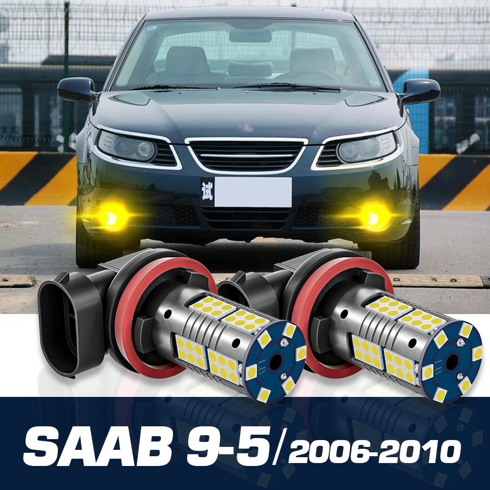 

2pcs LED Fog Light Canbus Accessories For SAAB 9-5 2006-2010 2007 2008 2009