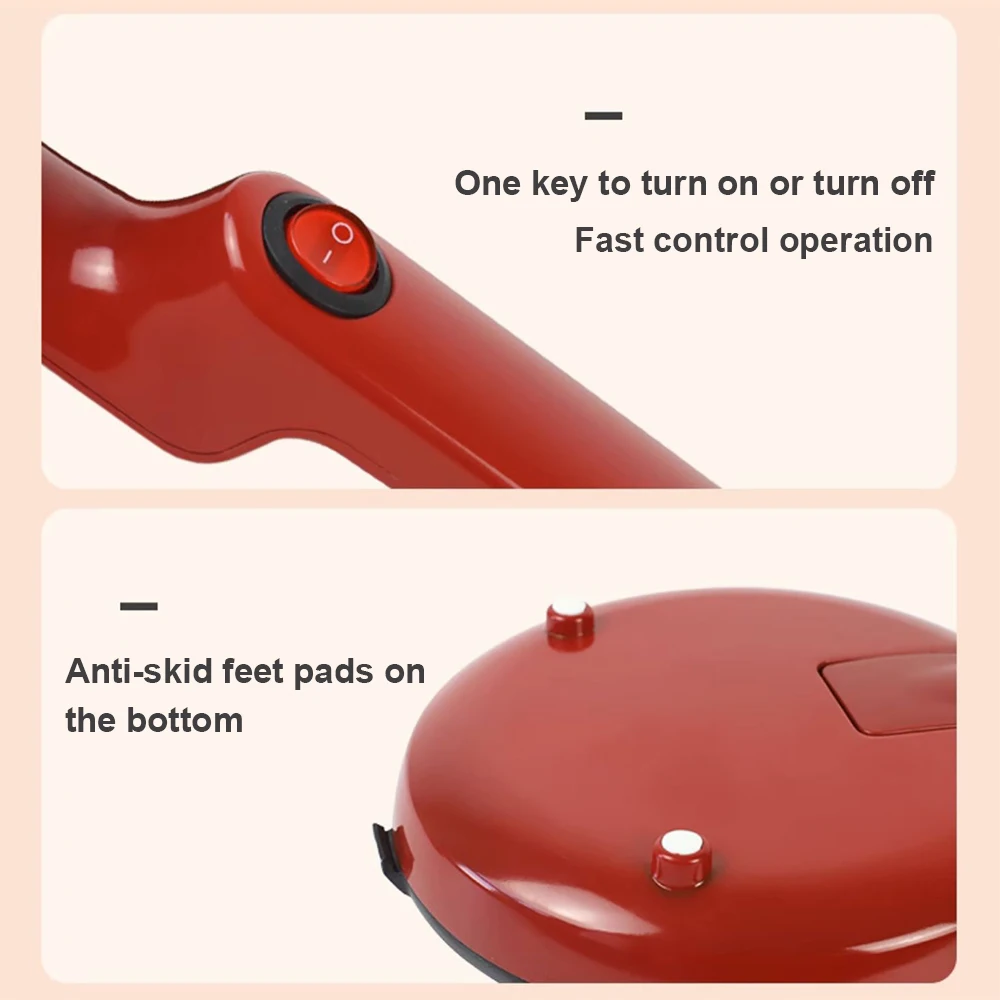 Non-stick Pancake Machine Electric Crepe Maker Baking Pan Spring Rolls Cake Pie Cooker Pizza Griddle Grill Pastry Heating Plate 5