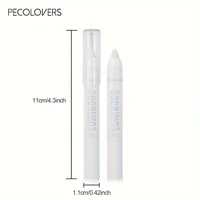 1PC Waterproof Eyeshadow Sticks Long Lasting High Pigmented Shimmer Glitter And Matte Neutral Brown Eyeshadow Pencil Crayon 4