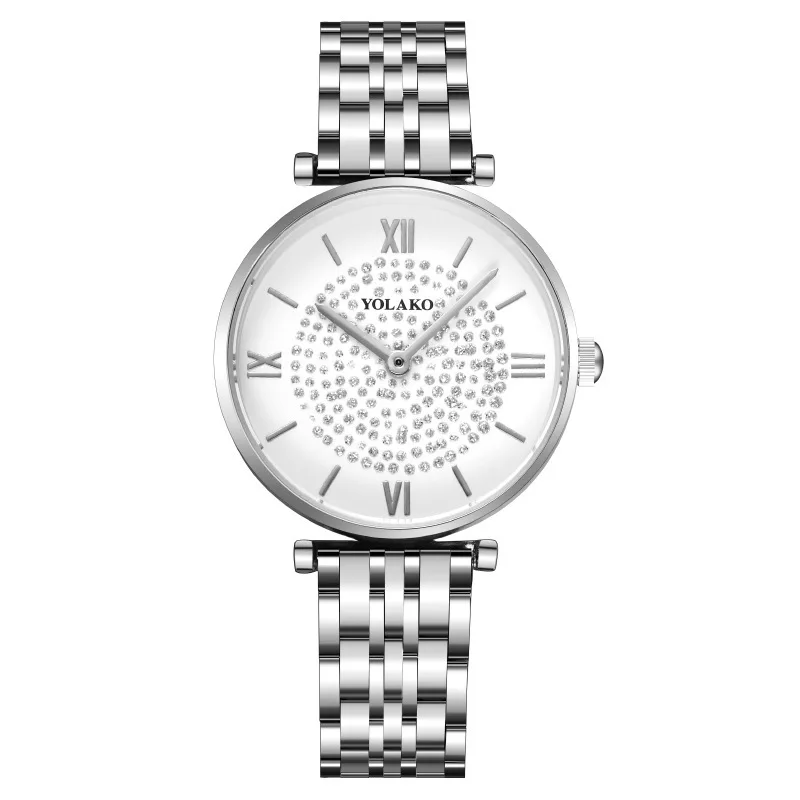 

Fashion Full steel Women Quartz Watches For Ladies Girls relógio feminino zegarek damski relogios envíos gratis Montre Femme