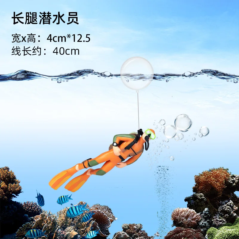 Home Aquarium Decoration Fish Tank Cartoon Ornaments Plants Stones Decor Turtle Accessory Aquarium For Fish Tank Accessories