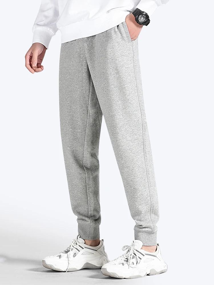 Sport jogging trousers Spring Autumn Men's Sweatpants Zip Pockets Sportswear/Homewear Comfortable Cotton Jogger Pants