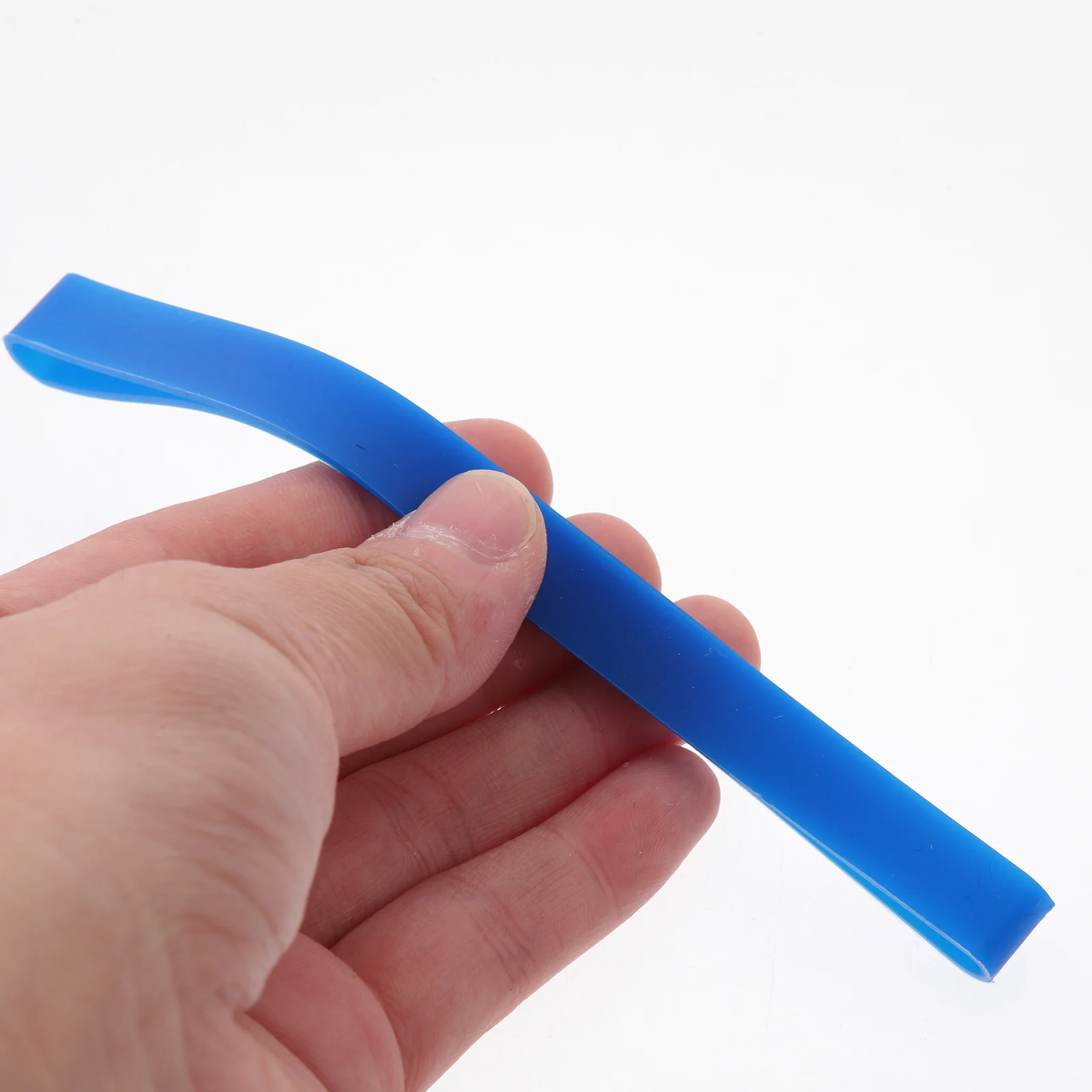 유연한 세척 가능한 컬러 스트랩, 실리콘 밴드, 사무용품, 소형 고정, 20 개