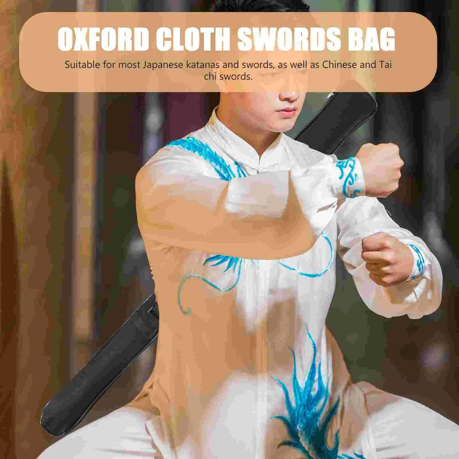 Sword Storage Bag Sword Carry Bag Strap Large Size Sleeve Carrying Case Katana Holder Chinese Tai-Chi Samurai Sword Bag