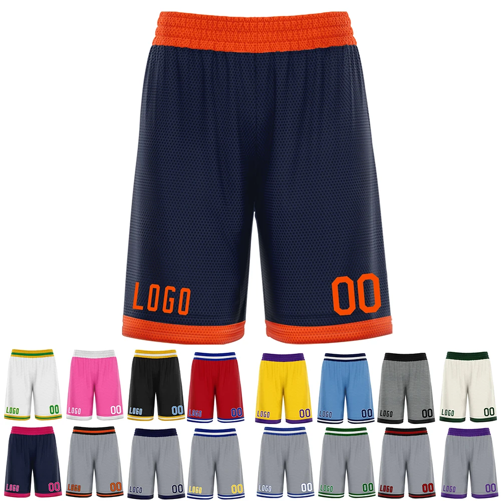 

Design Basketball Shorts Custom Pants Printing Number Logo Double Pocket Outdoor Beach Volletball Game Training Sport Shorts