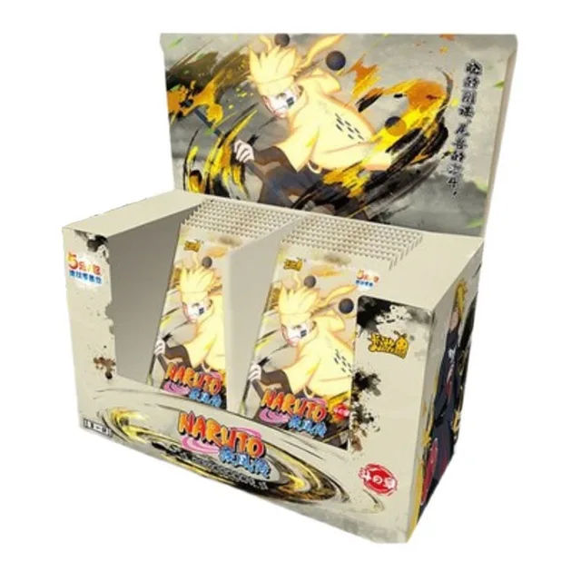 KAYOU Original Naruto Complete Series Card Booster Pack Anime Figure Rare Collection Cards Flash Card Toy For Children Xmas Gift 3