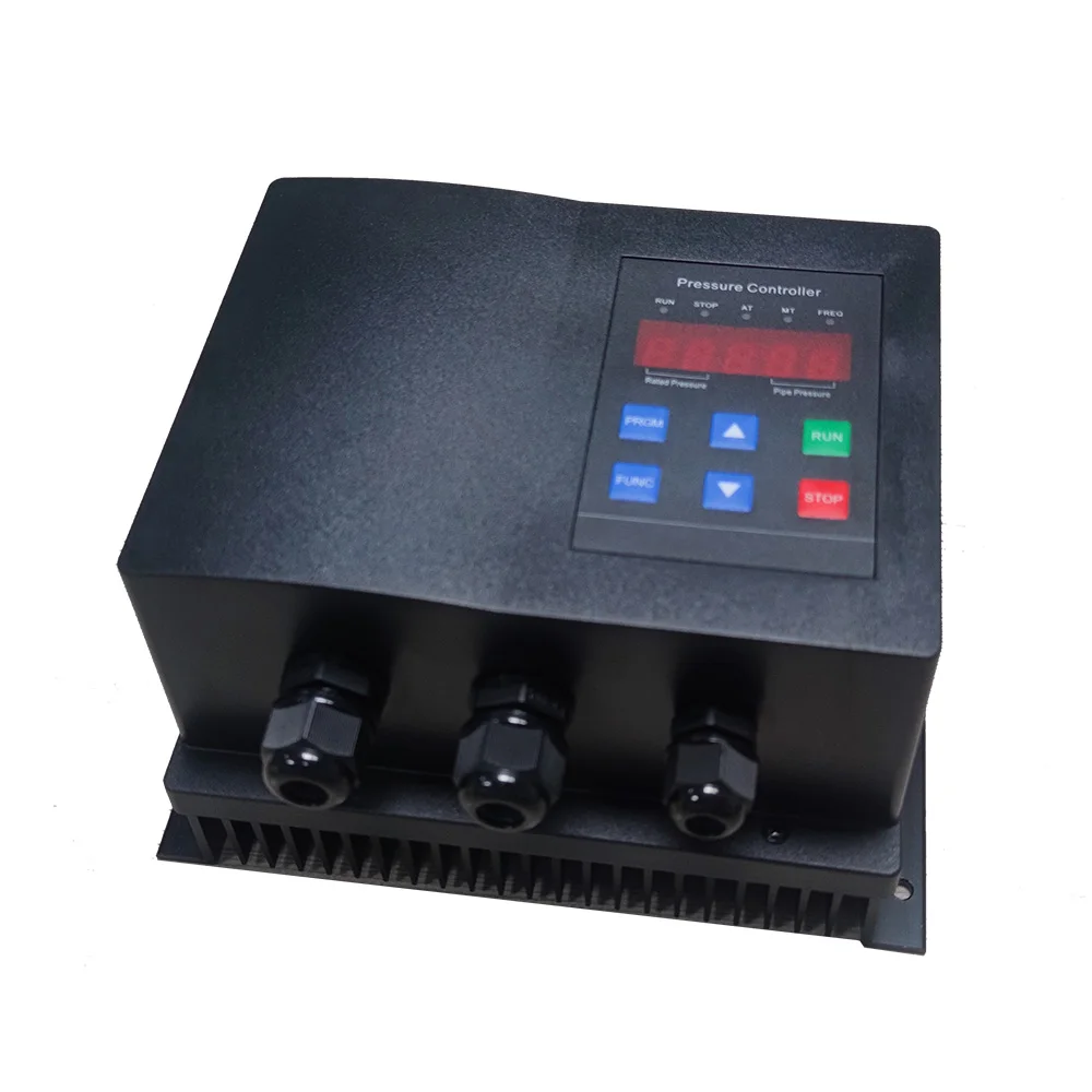 정압 급수 인버터 VFD 단상 출력 3상 220v 380v 컨트롤러 펌프용 주파수 변환기