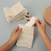 4/3pcs Natural Sisal Soap Bags Shower Bath Exfoliating Soap Saver Pouch Holder for Bath & Shower Use Soap Packaging Mesh Bags 2