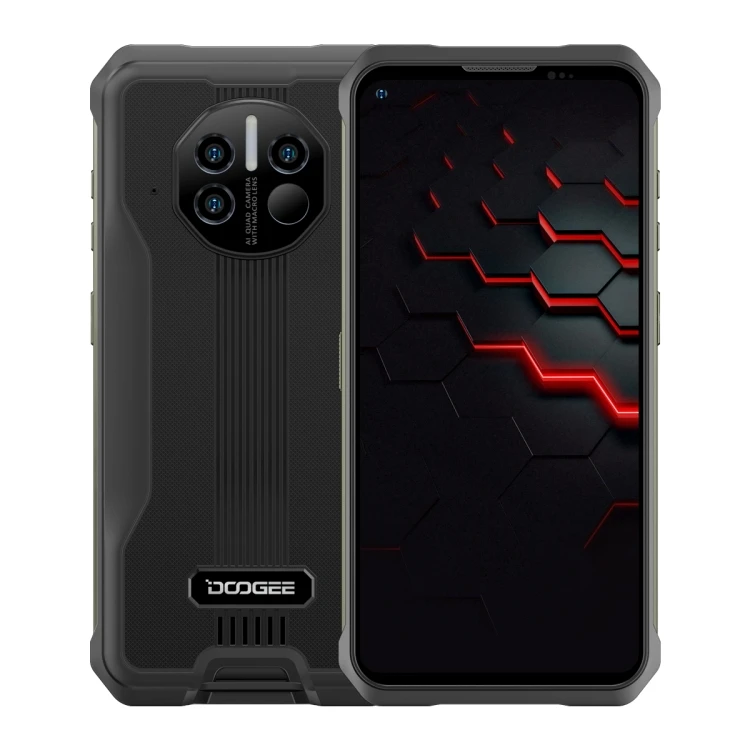 

yyhc In Stock Smartphones 5g DOOGEE V11 Rugged Phone Non-contact Thermometer 8GB+128GB 6.39 inch Android Feature Smart