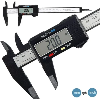 Vernier Digital Caliper Tool Calibrator Pied a Coulisse Inspection Tools Job Measuring Gauging Measurement Analysis Instruments 1