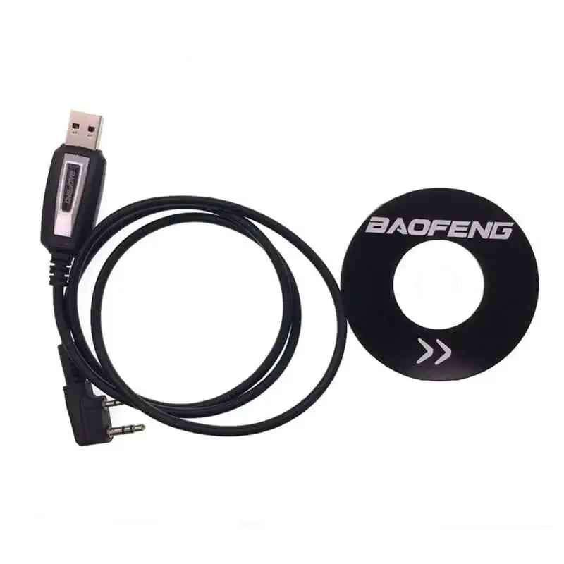 USB Programming Cable For BaoFeng UV-5R & Kenwood Radios - 3.3ft Programming Cord