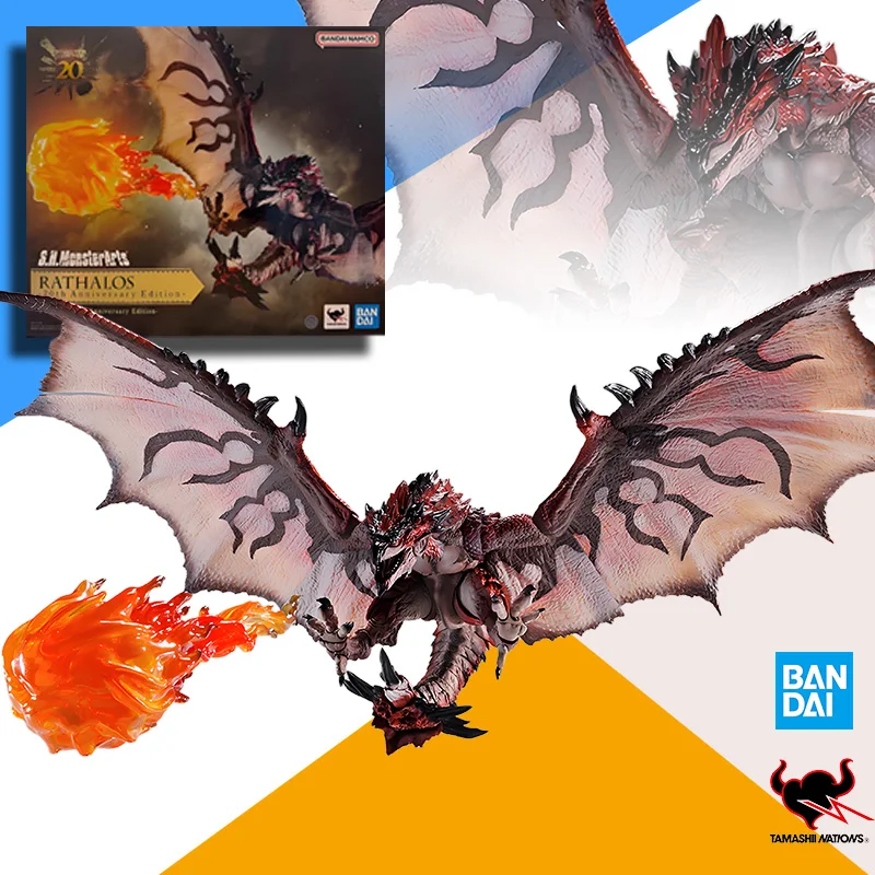 生き物・恐竜 BANDAI RATHALOS 20th Anniversary Edition Amazon.com: TAMASHII NATIONS - Monster Hunter Series