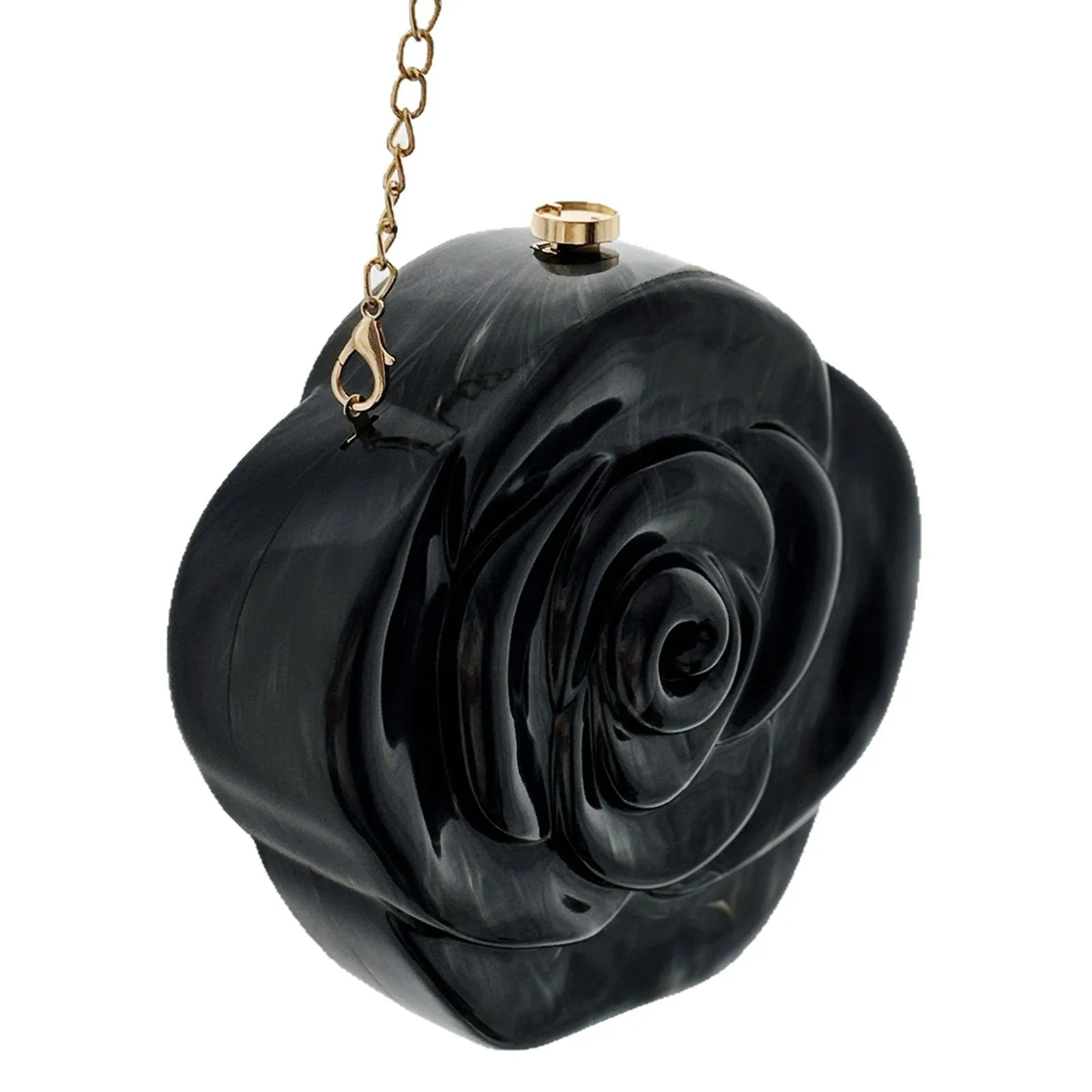 NEW Bags For Women Wallets Acrylic flower Crossbody Summer Beach Shoulder Bag Wedding Evening Novelty Luxury Designer Handbags