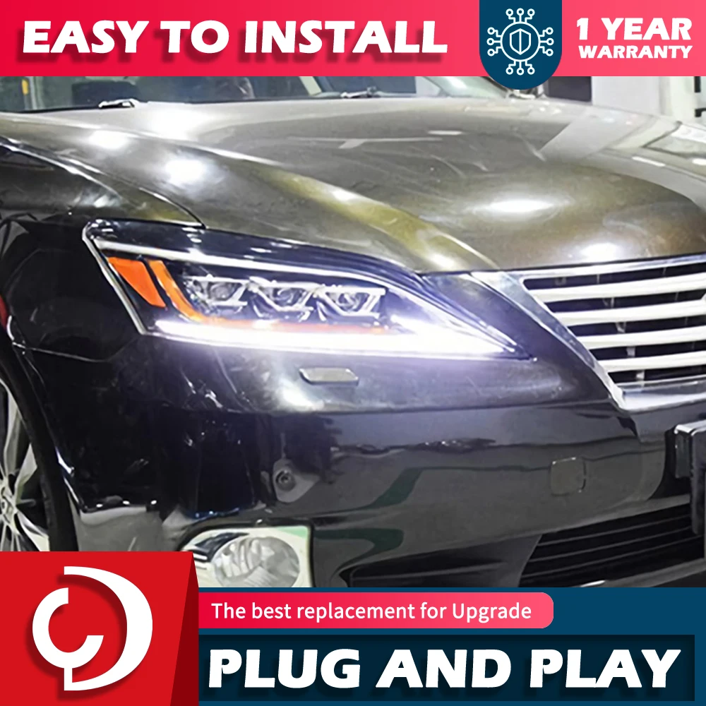 Car Styling Headlights For Toyota Camry G8 Hybrid Upgrade To Lexus Es