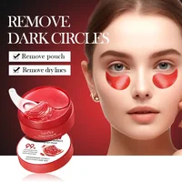 60pcs SADOER Red Pomegranate Collagen Eye Mask Firming Anti Dark Circles Remove Eyes Bag Moisturizing Eye Patches Eyes Skin Care 2