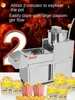 L'm'm Gas New Hand-Cranked Popcorn Machine Pot Full-Automatic Corn Bud Rice Grains 3