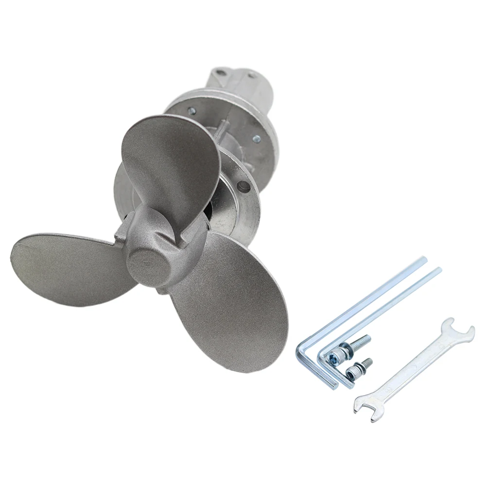 Eliche Per Barche A Motore A 3 Lame Motore A Benzina Refit Fuoribordo Piccolo Booster Per Decespugliatore Decespugliatore