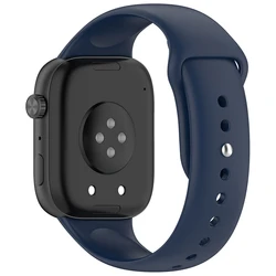 Silicone Sport Wristband for Smartwatch - Enhanced Strap Bracelet Accessory (Deep blue)