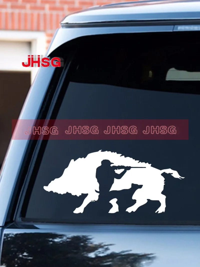 

Black PVC Carving Process Sticker on The Rear Window of The Truck Bumper, Hunting Boat Waterproof Car Decoration Sticker