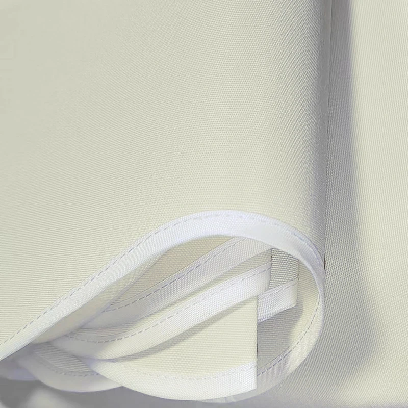 Cream Color Solid Beige Canopy Replacement Cloth Poly Fabric Outdoor Awning Waterproof Material Store Banner UV Block outdoor awnings