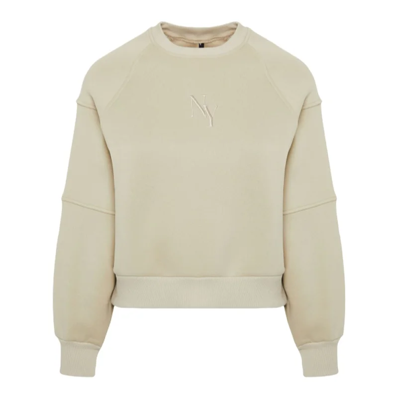 Trendyol TYZA Women's Hoodies & Sweatshirts Off-Shoulder Plain Crew Neck Knit Regular Fit Casual Hoodies & Sweatshirts 6