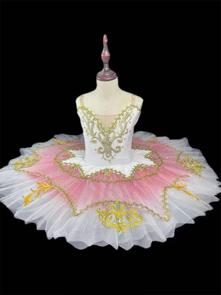 

Children Ballet Tutu Skirt For Girls Professional Ballet Dress Women Adult Performance Clothes Swan Lake Costume Ballerina Dress