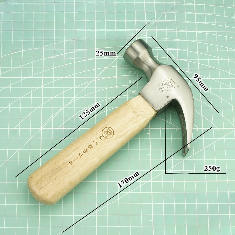 Claw Hammer Integrated Small Hammer Woodworking Special Steel Steel Hammer  Wooden Handle Hammer Nail Hammer - AliExpress