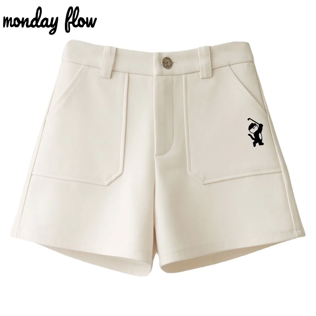 Monday Flow Tennis Shorts Women's Golf Dress Summer Women's Golf Dress Magic Girl Sports Shorts Tennis Pants