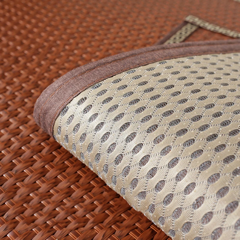 Summer Sofa Cushion Rattan Mat Cushion Non-Slip Stain-Resistant Living Room Sofa Cooler Cover