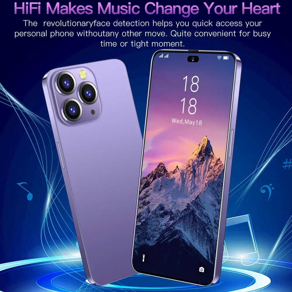 Brand New pro 16 Original 16GB+1TB For Smartphone 6.7 inch Full Screen ...