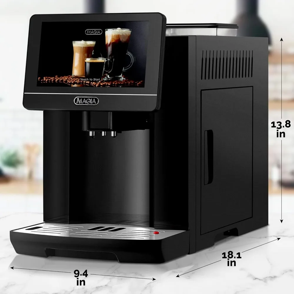 Fully Automatic Espresso Machine With Grinder - 19 Customizable Coffee Options - Auto-Cleaning For Easy Maintenance 6