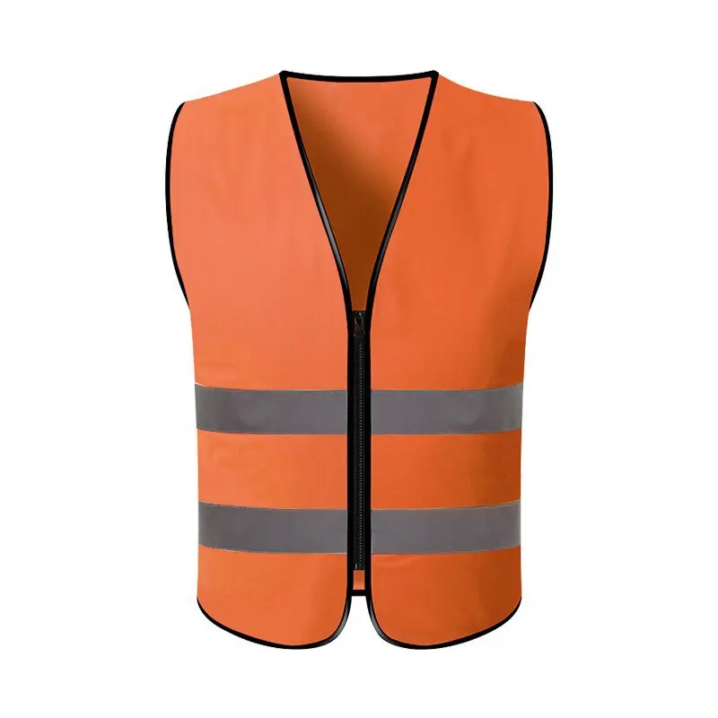 Car Reflective Safety Vest Fluorescent Safety Mesh Vest Emergency Reflective Strip Cycling High Visibility Jackets