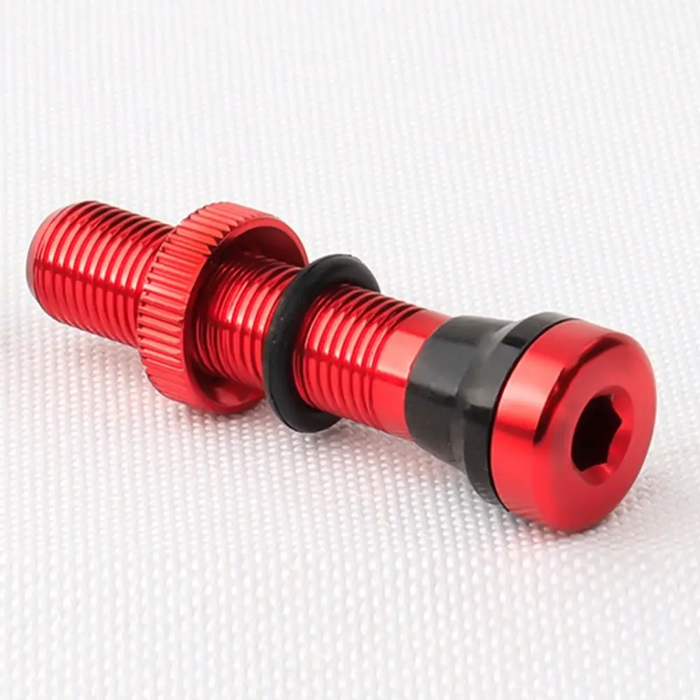 1/2 stücke Neue 40/60mm Tubeless Felgen MTB Rennrad Schrader A/V Ventile Amerikanischen Ventil reifen Presta Ventil Eloxiert Nippel – Detail 6