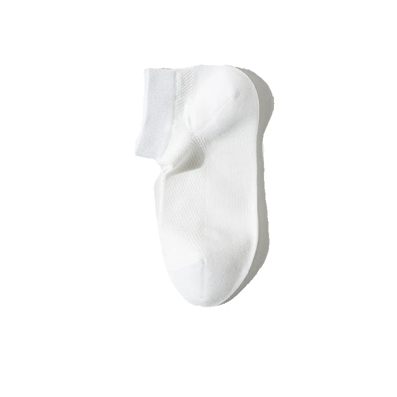 2025e 2025 Frühling Sommer Neue Atmungsaktive Mesh Baumwolle Nahtlose Boot Herren Schweißabsorbierende Deodorant Kurze Socken_voghion.com