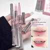 Lip Liner Pen Matte Lipstick Pen Silver Tube Waterproof Longlasting Lipstick Lip Contouring Non-stick Cup Lipliner Pencil Makeup 4