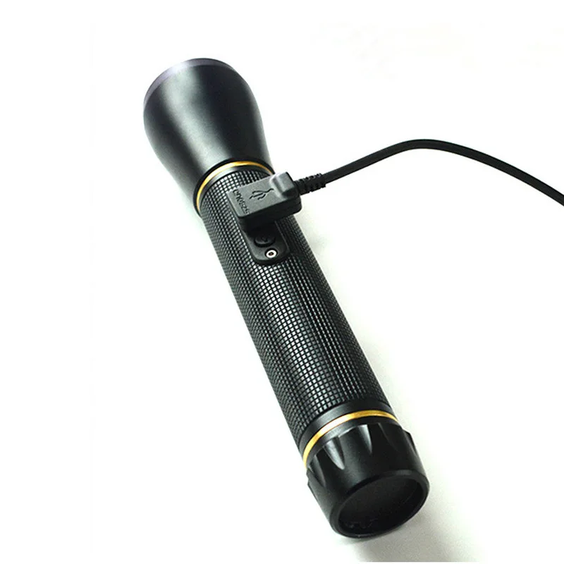 TT-610 Electronic Flashlight Patrol Stick Security Patrol Machine Property Device Strong Light Flashlight Stick
