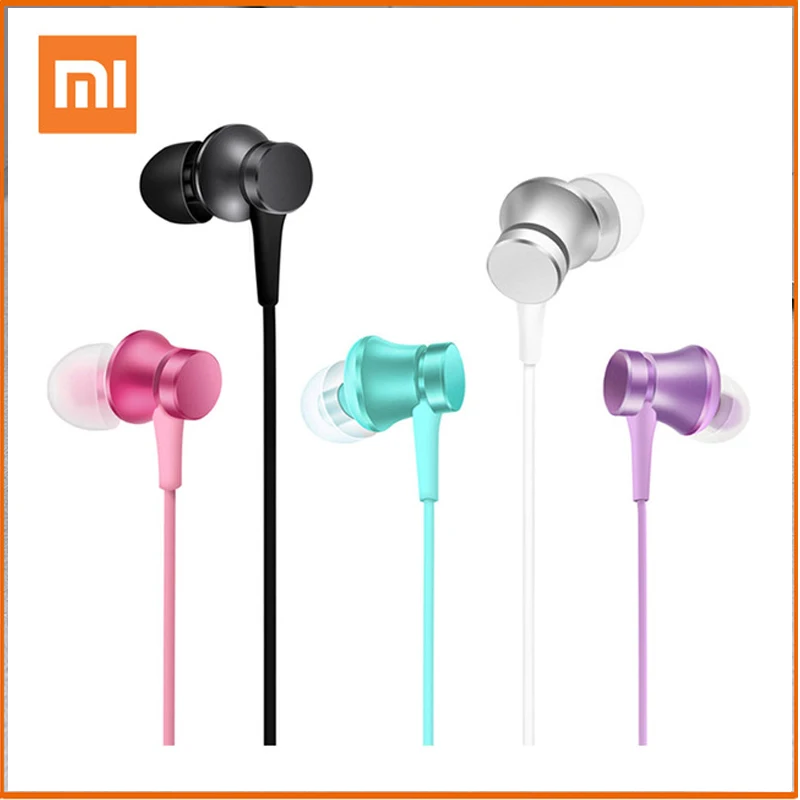 Auricolare Xiaomi Originale 3.5Mm Wire Control Headset In-Ear Youth Version Con Auricolari Music Stereo Per Smartphone Samsung Xiaomi