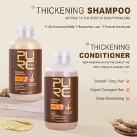 PURC Hair Shampoo Conditioner Hair Oil Set Smoothing Hair Loss Treatment Repair Damamged Nourish Hair Care Products 1