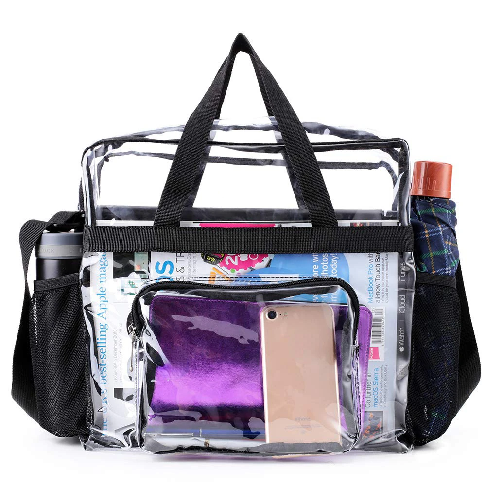 Lunch Bag PVC Women's Portable Large Capacity Waterproof Travel Wash Bag