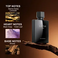 Parfum pour hommes LASTAR, 100 ml/3,4 fl.oz, parfum capillaire, cèdre et moyeux, parfum longue durée, atmosphère de date, cadeau de noël. 6