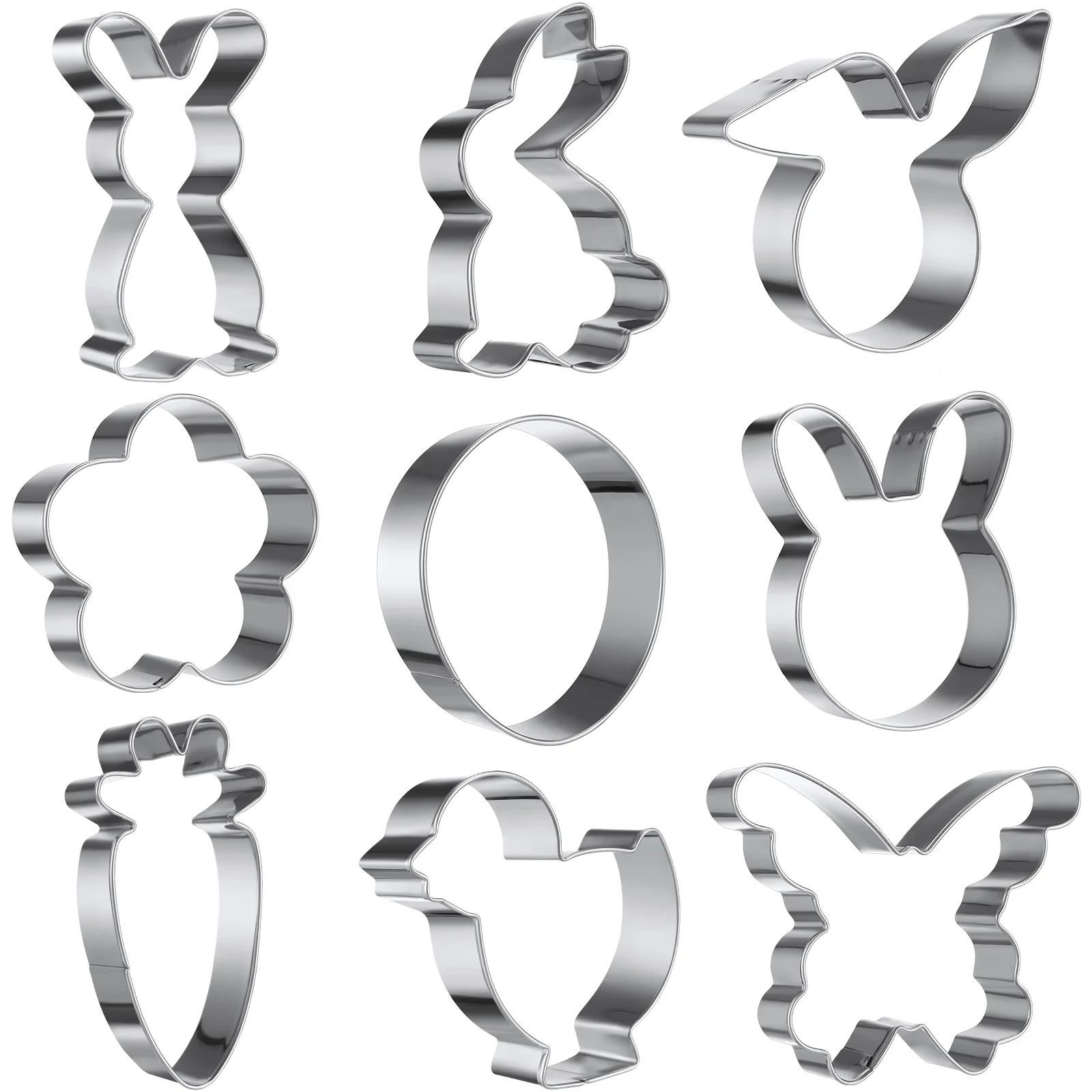 

Biscuit Mold Birthday Cookie Cutters Festival Party Stainless Steel Funny Metal